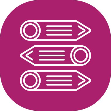 ok simgesinin vektör illüstrasyonu