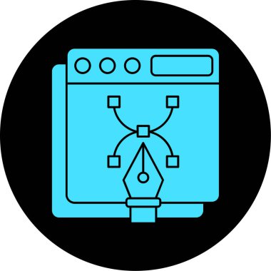 Yıkama. Web simgesi basit illüstrasyon