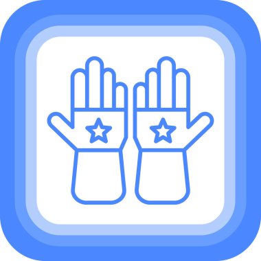 Elini ver. Web simgesi basit illüstrasyon