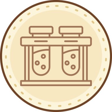 Para kavanozunun vektör çizimi