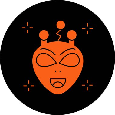 vector illustration of modern halloween icon