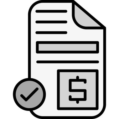 fatura kontrol simgesi taslak biçimi