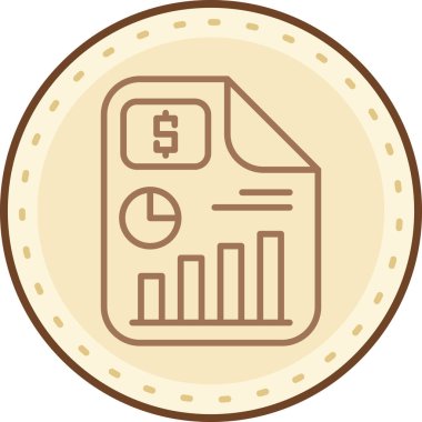 Vektör Doları simge tasarlamak