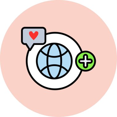 genel ağ vektör simgesi