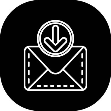 e- posta simgesi, vektör illüstrasyonu