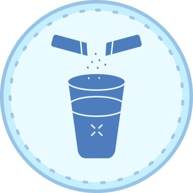 Bir fincan çayın vektör çizimi