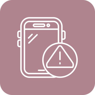 - Telefon. Web simgesi basit illüstrasyon