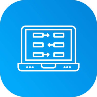 vektör İnternet simgesi illüstrasyonu