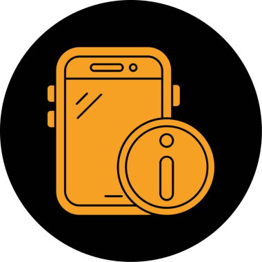 cep telefonu ikonu vektör illüstrasyonu