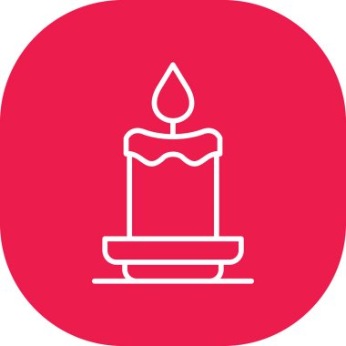 mum vektör simgesi modern illüstrasyon