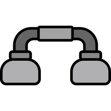 Pipo. Web simgesi basit illüstrasyon