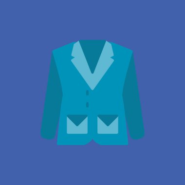 erkek giyimi simgesi, düz tasarım