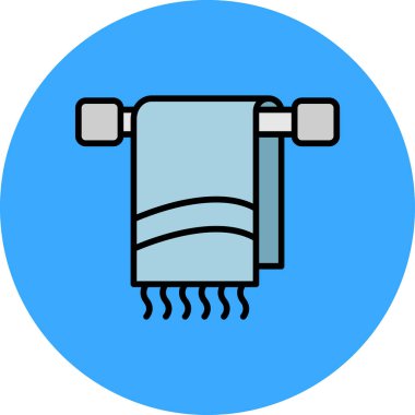 Su filtresi simgesi. Ana hatlı su filtresi vektör rengi düz izole