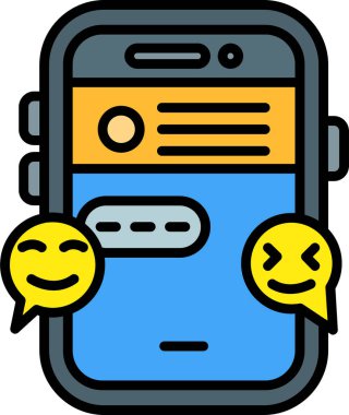 emoji sohbet ileti simgesi - özet biçimi