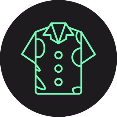 Eşsiz Ceket Vektör Satırı Simgesi