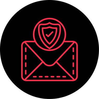 E- posta simgesi vektör illüstrasyonu