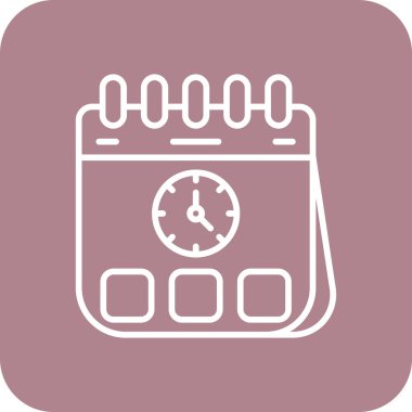 Alarm saat vektör çizimi