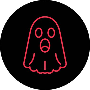 Bir Cadılar Bayramı simgesinin vektör illüstrasyonu