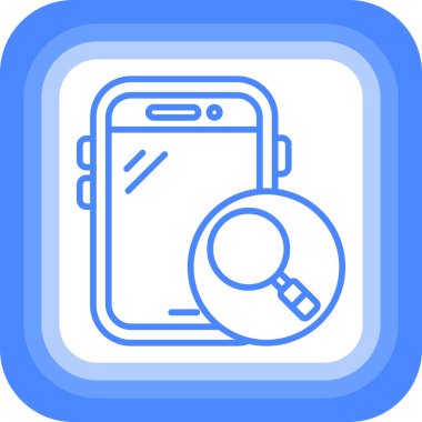 Arama simgesini ana hat biçiminde bul