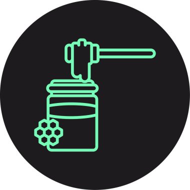 Gıda simgesinin vektör illüstrasyonu