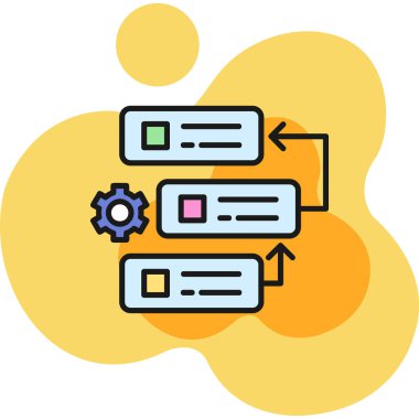 ağ paylaşım simgesi çizimi