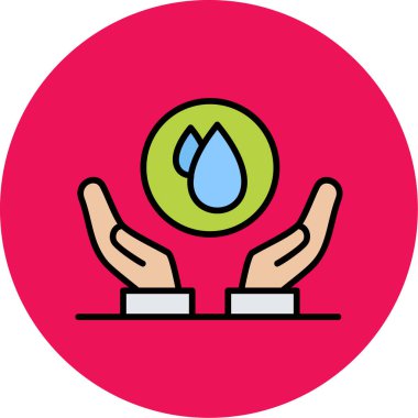 Bir damla su ile birlikte bir damla su.