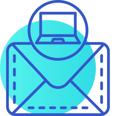 Bilgisayar. Web simgesi basit illüstrasyon