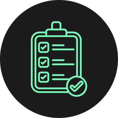 Projeniz için vektör listesi simgesi