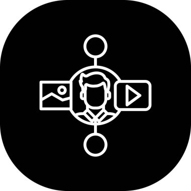 Modern b 'nin vektör illüstrasyonunda müziğin eksik simgesi