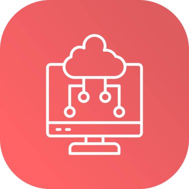 Kolayca değiştirilebilen ya da düzenlenebilen izole edilmiş vektör simgesi hesaplanıyor