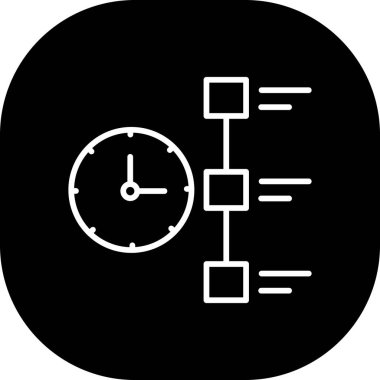 Seo simgesinin vektör illüstrasyonu