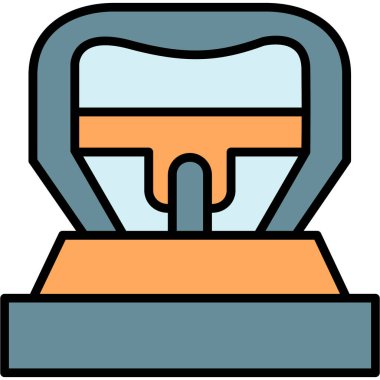 Diş bakımı. Basit resimleme