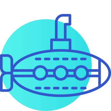 Gemi. Web simgesi basit illüstrasyon