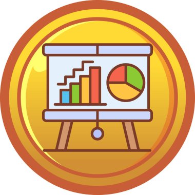 grafik simgesi modern vektör illüstrasyonu