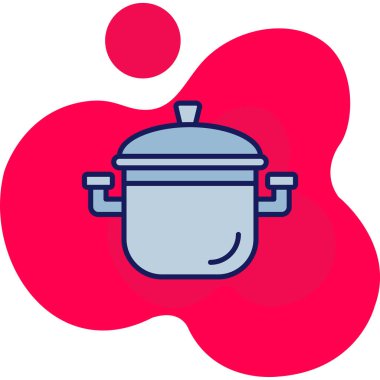 Kettle simgesinin vektör illüstrasyonu