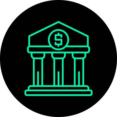 Benzersiz yapı vektörü simgesi