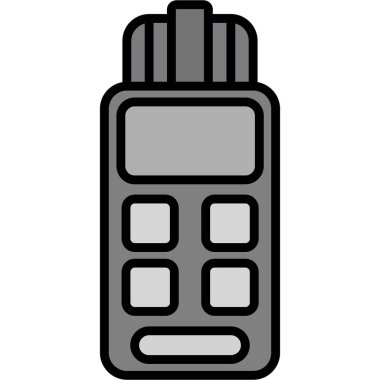 Telsiz konuşma simgesi, özet biçimi