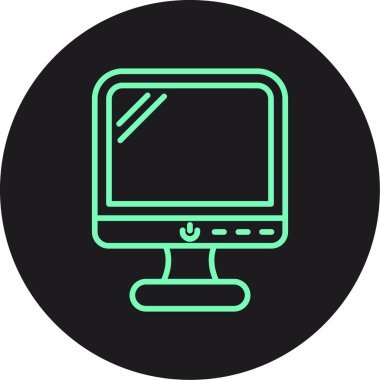 vektör bilgisayar simgesi illüstrasyonu