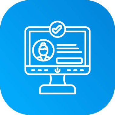 kontrol listesi simgesi, vektör illüstrasyonu