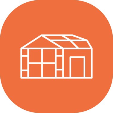 Yapı simgesinin vektör illüstrasyonu