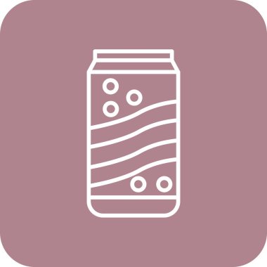 içecek simgesinin vektör illüstrasyonu