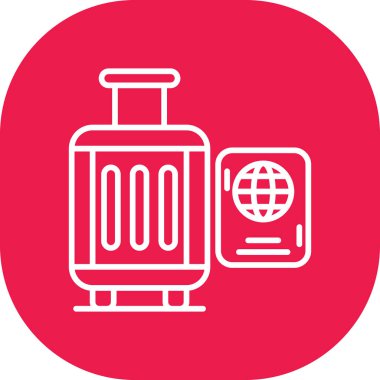 Bir benzin deposunun vektör illüstrasyonu