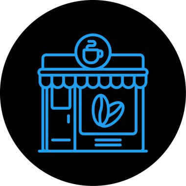 vektör mağaza simgesi çizimi