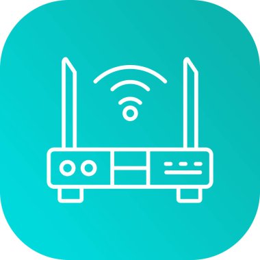 wifi simgesi vektör illüstrasyonu