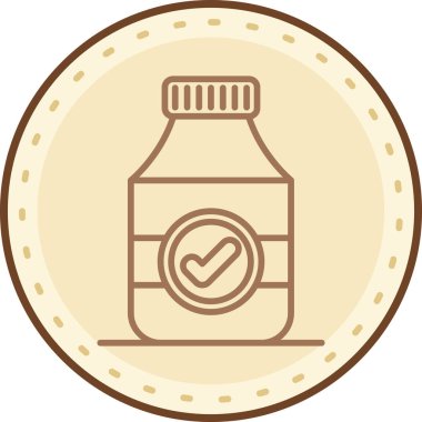 Modern simgenin vektör illüstrasyonu