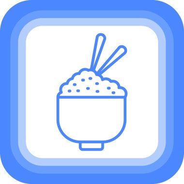 pirinç simgesi vektör illüstrasyonu