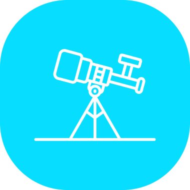 Teleskop vektör web simgesi