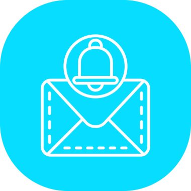 E- posta simgesi vektör illüstrasyonu