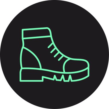 Bir çift ayakkabının vektör çizimi