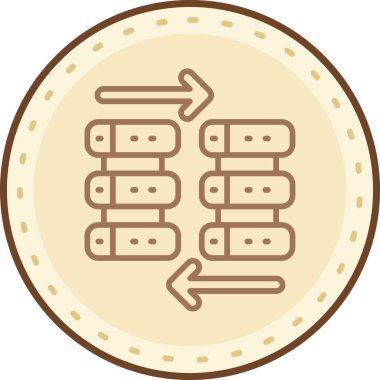 Gıda simgesinin vektör illüstrasyonu